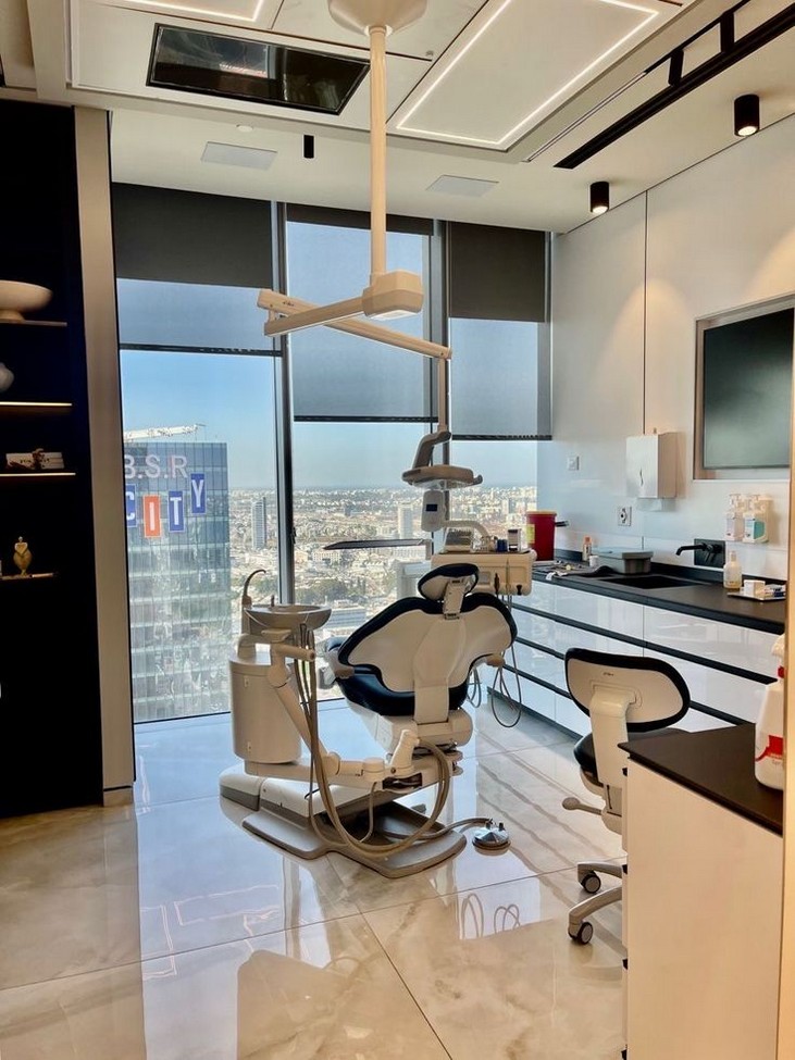 Lumina Dental treatment suite with city view